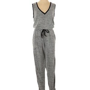 Bleuh Ciel Gray Sleeveless Jumpsuit Small